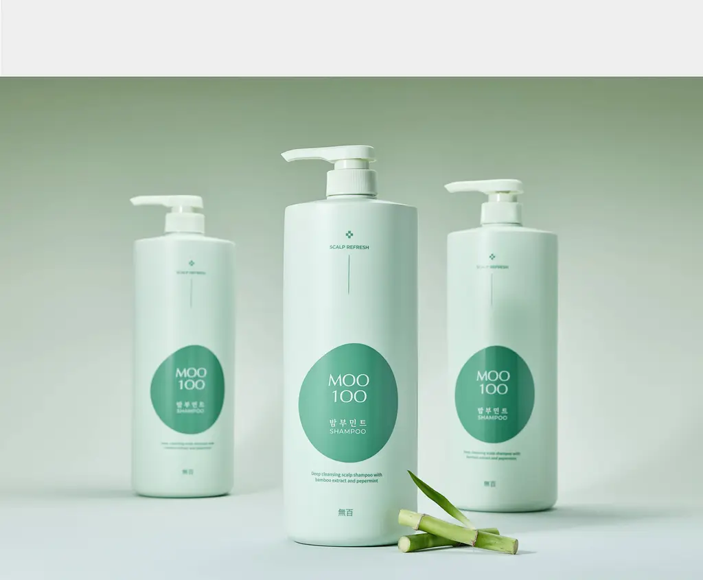 [지성민감두피] 무백 밤부민트샴푸 (500ml/1500ml) 상세페이지 11